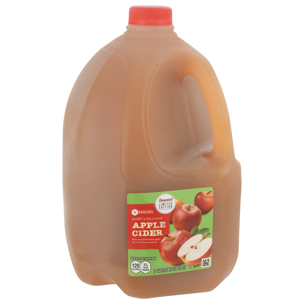 slide 3 of 14, Se Grocers Apple Cider Gallon - 128 oz, 128 oz