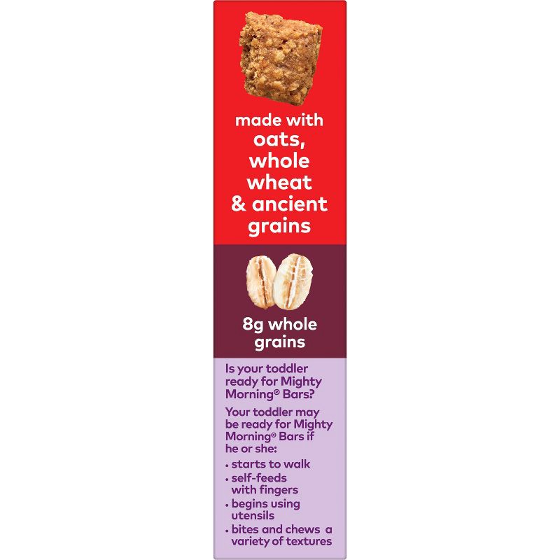 slide 10 of 11, Plum Organics Mighty Morning Bars - Apple and Cinnamon - 0.67oz/5ct, 5 ct; 0.67 oz