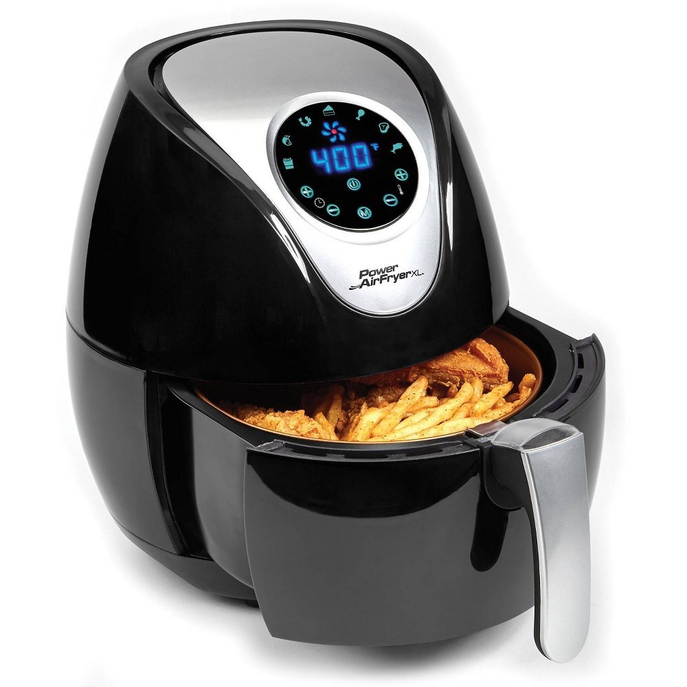 slide 2 of 3, As Seen on TV Digital Power Air Fryer XL, 5.3 qt