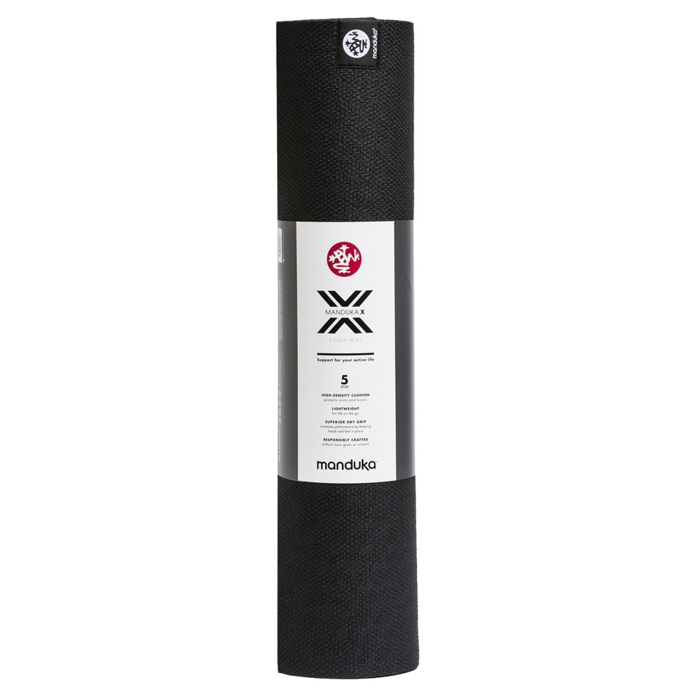 slide 14 of 14, Manduka X Yoga Mat - Black (5mm), 1 ct