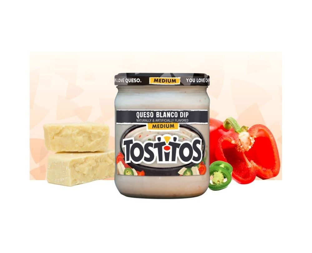 slide 2 of 3, TostitosQueso Blanco Dip, 23 oz