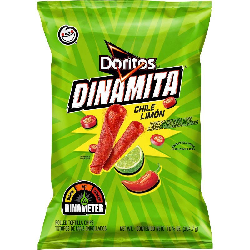 slide 1 of 5, Doritos Chili Limon Tortilla Chips - 10.75oz, 10.75 oz