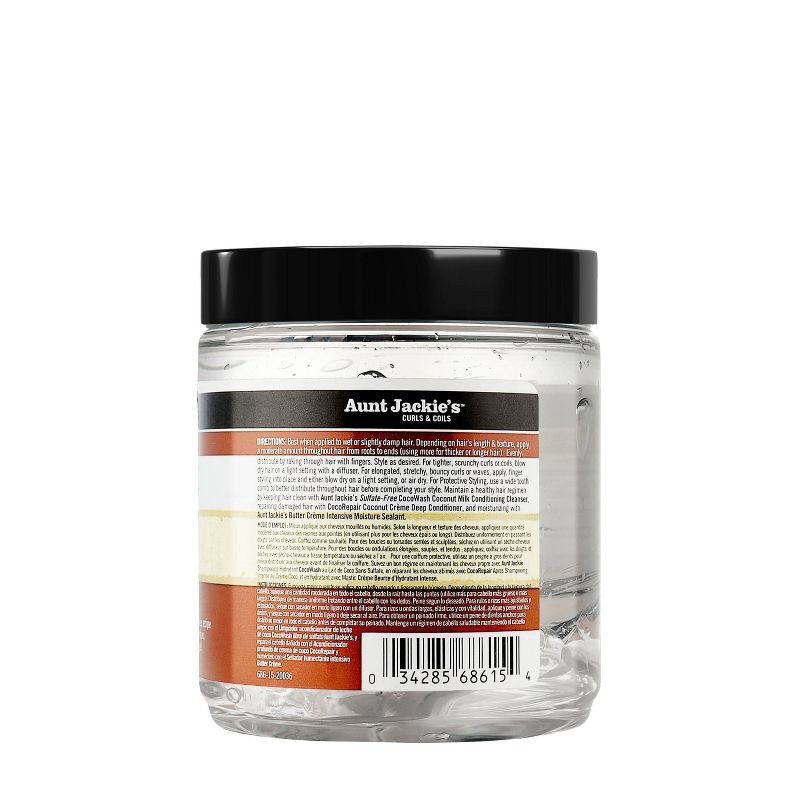 slide 2 of 8, Aunt Jackie's Coconut Creme Recipes Curl Boss Coconut Curling Gelee - 15oz, 15 oz