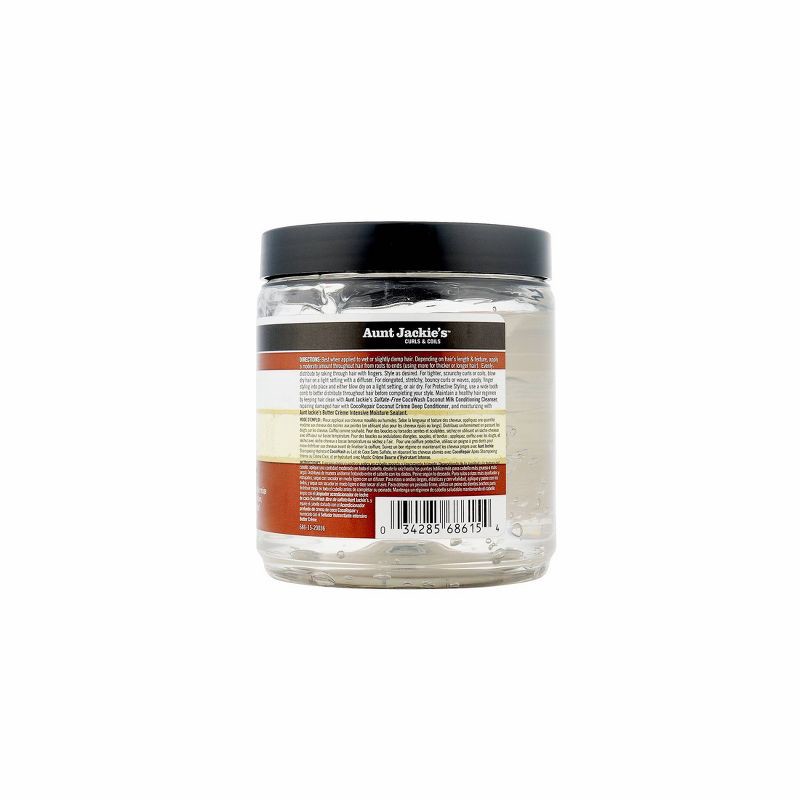 slide 2 of 4, Aunt Jackie's Coconut Creme Recipes Curl Boss Coconut Curling Gelee - 15oz, 15 oz