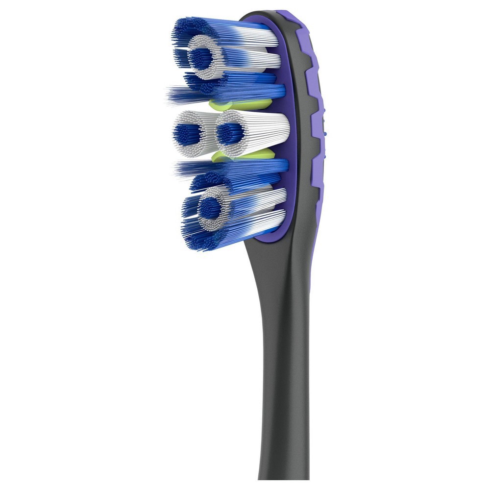 slide 4 of 6, Colgate 360 Total Advanced Floss-Tip Bristles Toothbrush - Medium - 2ct, 2 ct