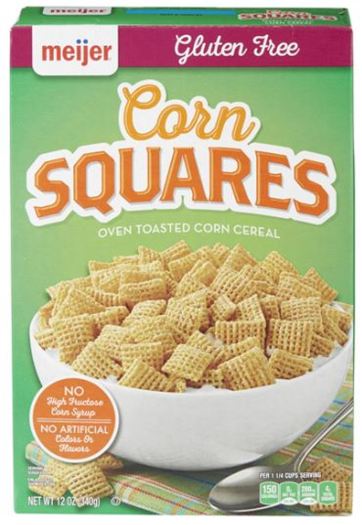 slide 1 of 5, Meijer Corn Squares, 12 oz