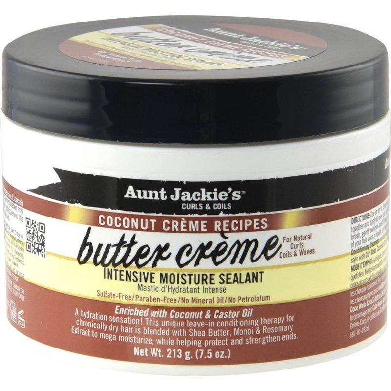 slide 1 of 1, Aunt Jackie's Coconut Butter Creme Intensive Moisture Sealant - 7.5oz, 7.5 oz