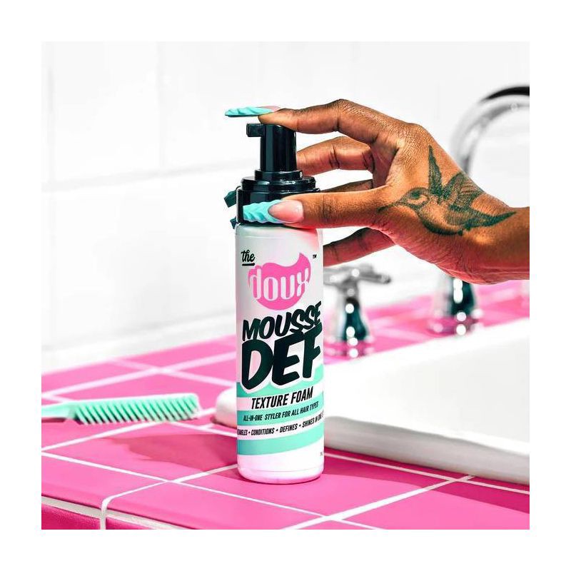slide 2 of 10, The Doux Mousse Def Texture Foam Curl Enhancer - 7 fl oz, 7 fl oz