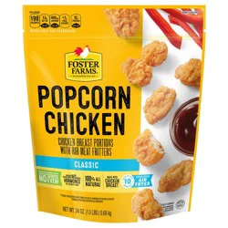 Foster Farms Popcorn Chicken - Frozen - 24oz