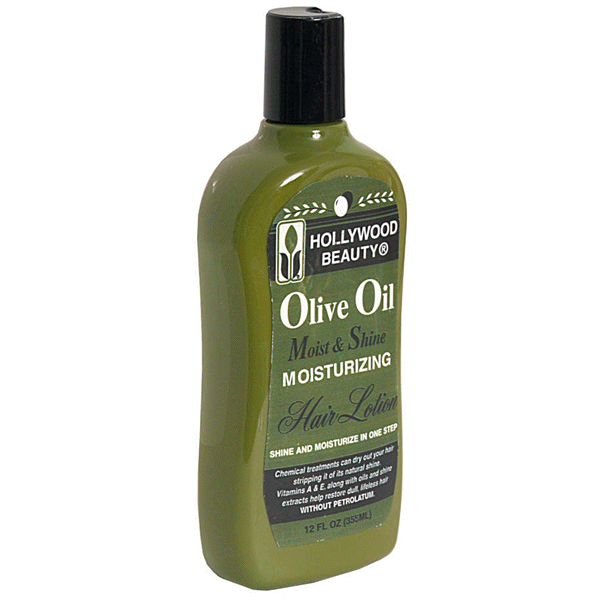 slide 1 of 1, Hollywood Beauty Hollywood Olive Oil Shine Moisture - 12 Oz, 12 oz