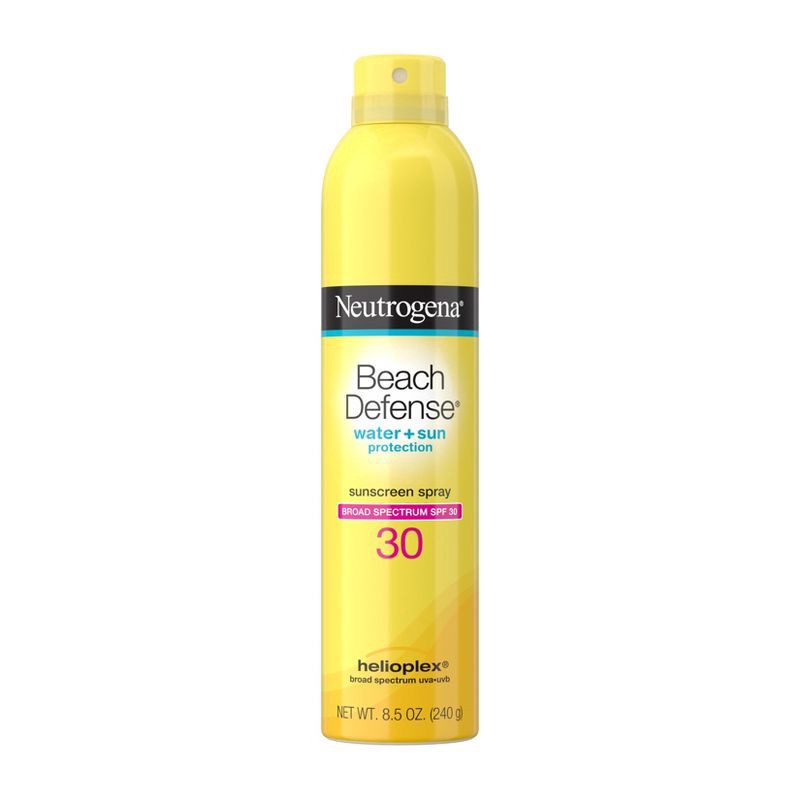 slide 1 of 11, Neutrogena Beach Defense Sunscreen Spray - SPF 30 - 8.5oz, 0 x 8.5 oz