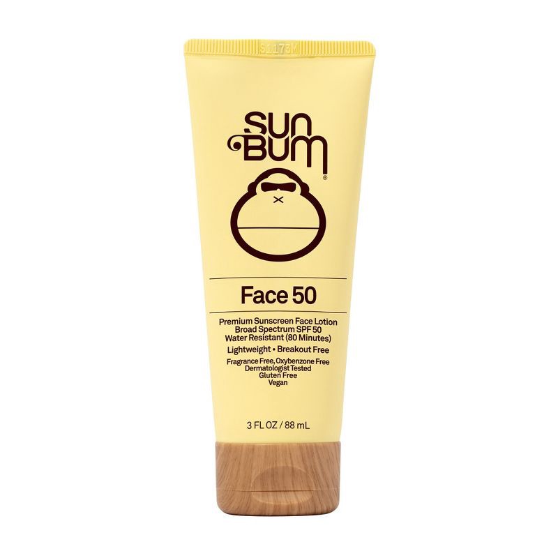 slide 1 of 6, Sun Bum Sunscreen Face Lotion - SPF 50 - 3 fl oz, 0 x 3 fl oz