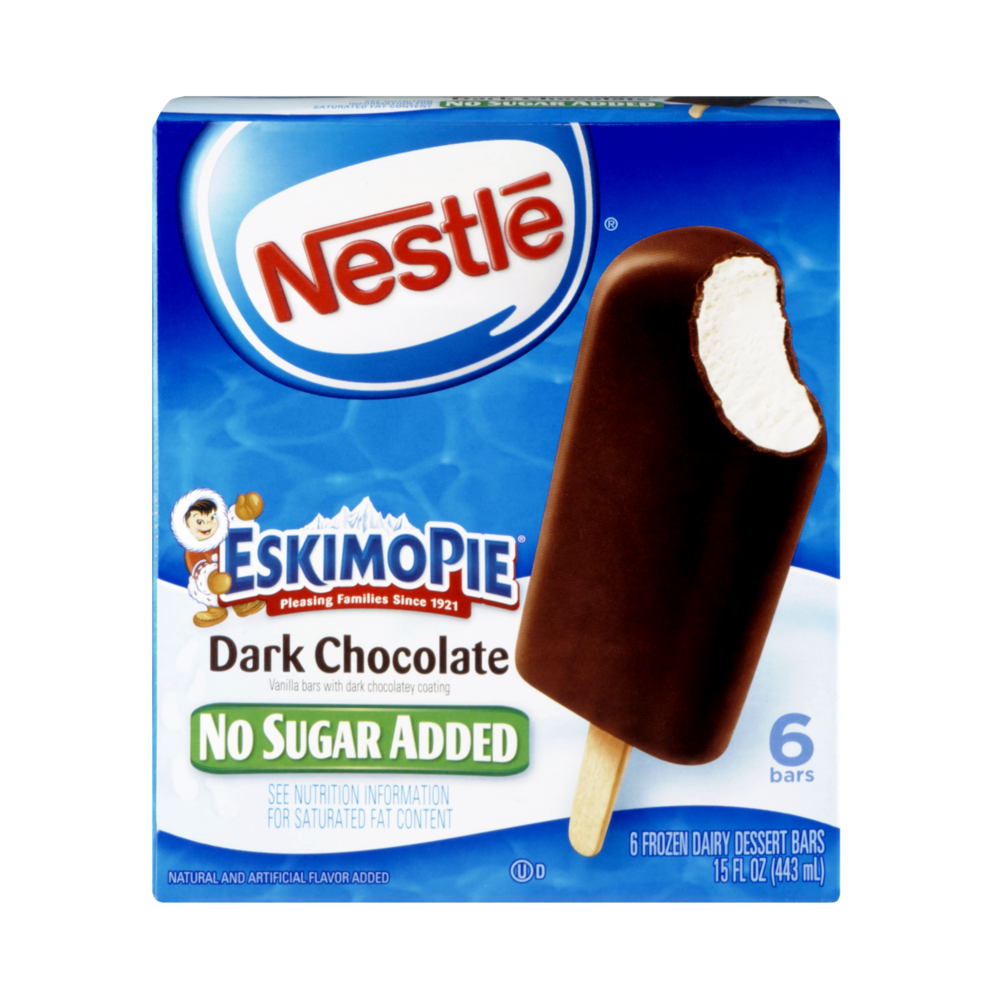 slide 1 of 1, Nestlé No Sugar Added Dark Chocolate Covered Bars, 15 fl oz