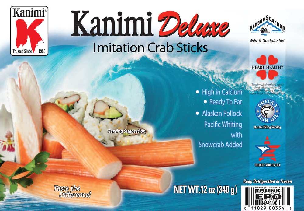 slide 1 of 1, Kanimi Crab Sticks, 8 oz