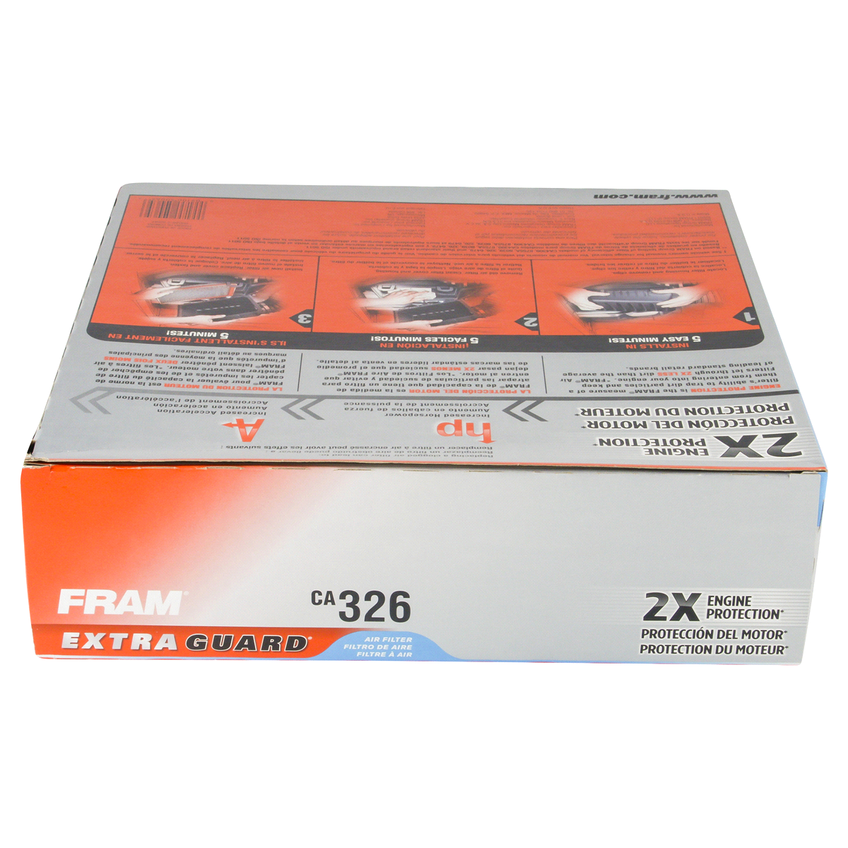 slide 5 of 5, Fram Extra Guard Air Filter CA326, 1 ct