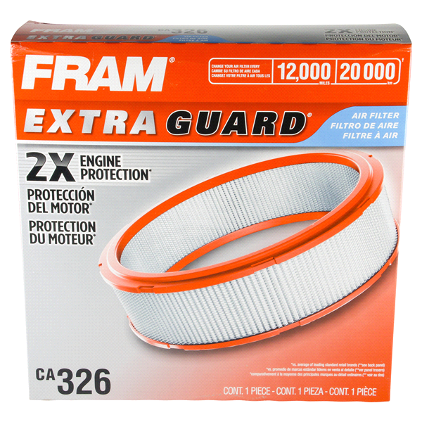 slide 1 of 5, Fram Extra Guard Air Filter CA326, 1 ct