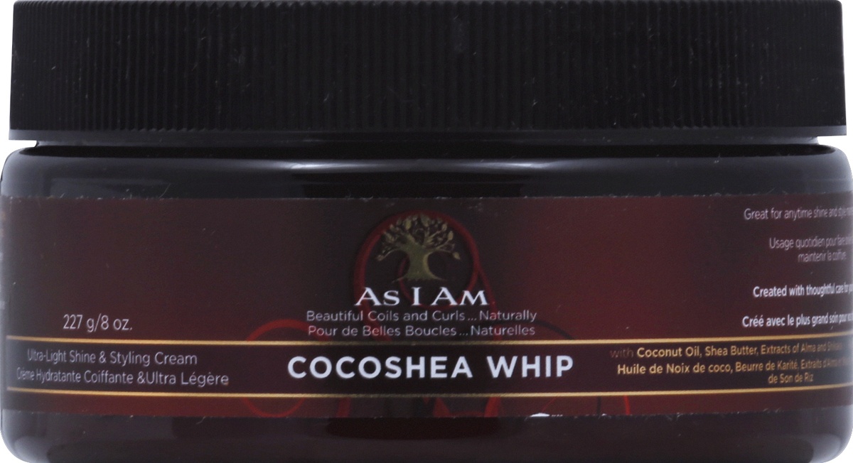 slide 4 of 5, As I Am Cocoshea Whip, 8 oz