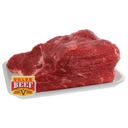 Fresh Beef Bottom Rump Roast Boneless Value Beef