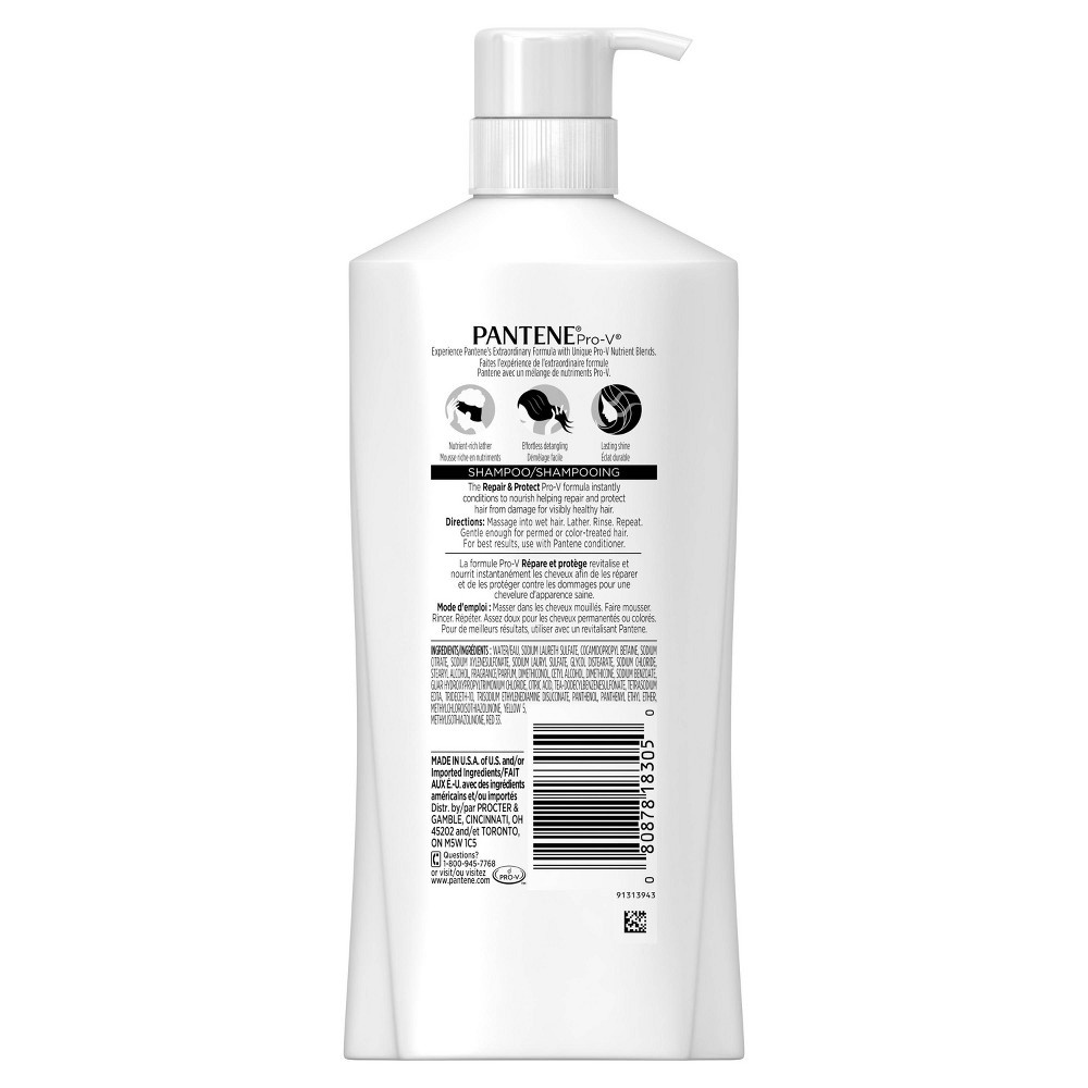 slide 2 of 3, Pantene Pro-V Repair and Protect Shampoo - 25 fl oz, 25 fl oz