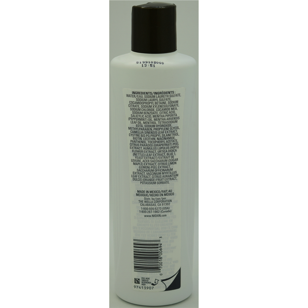 slide 3 of 5, Nioxin System 1 Cleanser Normal to Thin-Looking Shampoo, 10.1 fl oz