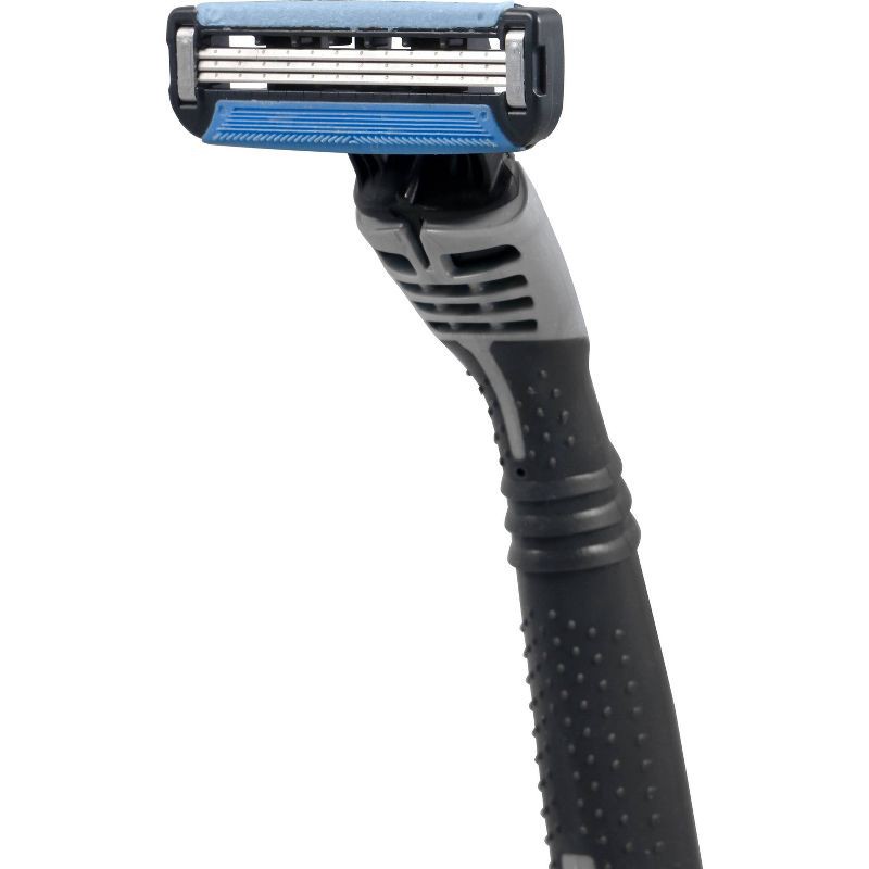 slide 4 of 7, Men's Triple Blade Disposable Razor - 3ct - up&up™, 3 ct
