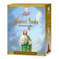 Bela Saint Jude Religious Flute Incense Cones