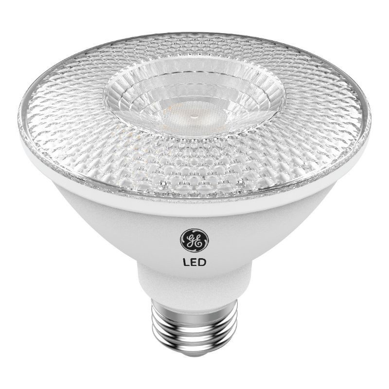 slide 2 of 3, GE Household Lighting GE 75W PAR30 LED Light Bulbs Soft White: Outdoor Floodlight, 850 Lumens, Dimmable, Energy Star Certified, 1 ct