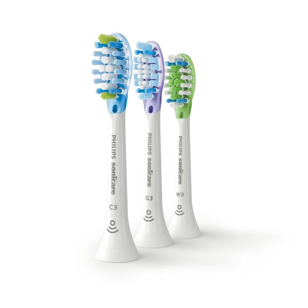 slide 2 of 3, Philips Sonicare Premium Variety Pack (Whitening, Gum & Plaque) Replacement Electric Toothbrush Head - 3pk, 3 ct