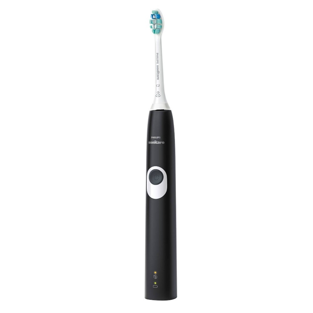 slide 2 of 7, Philips Sonicare Protective Clean 4100 Plaque Control Rechargeable Electric Toothbrush - HX6810/50, 1 ct