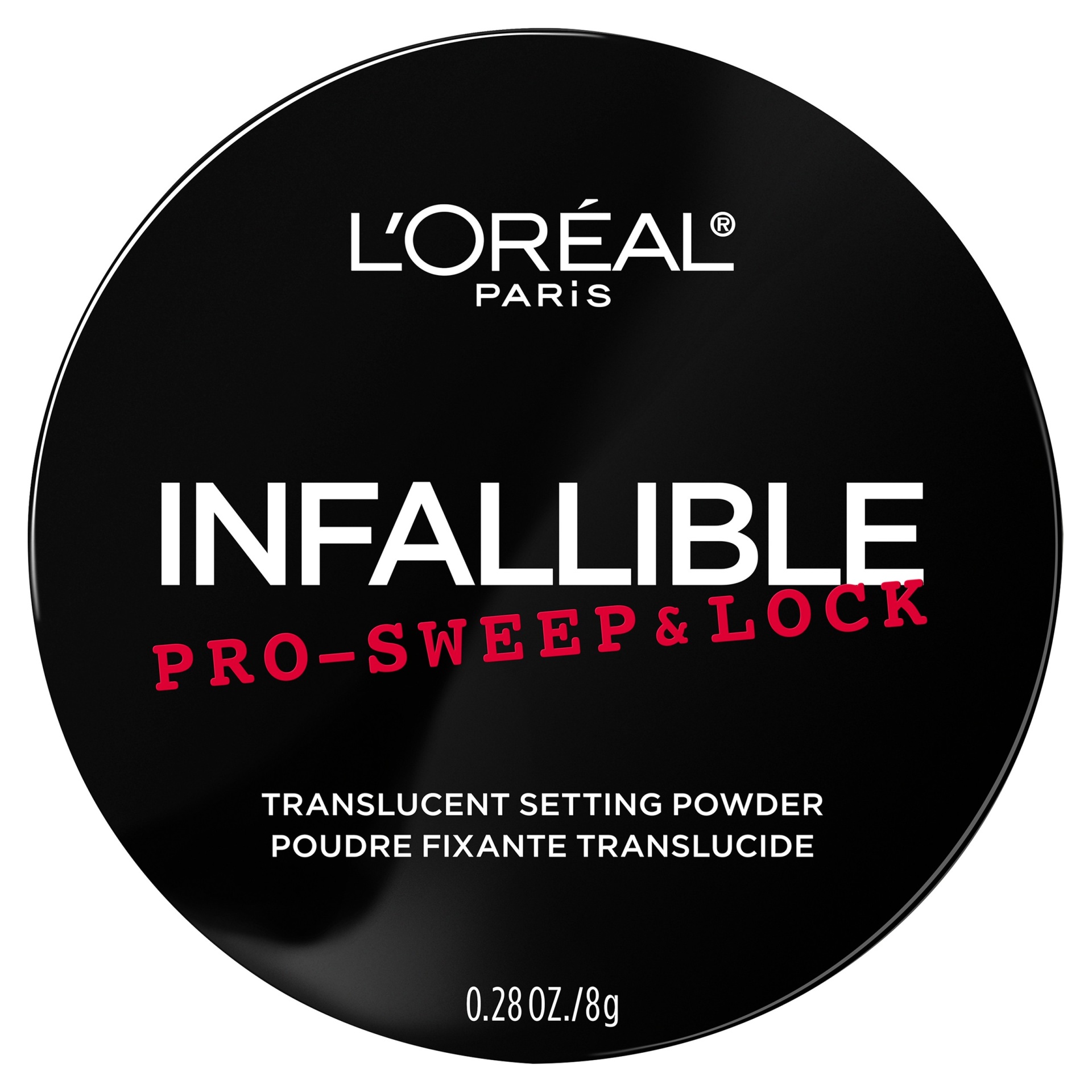 slide 1 of 3, L'Oreal Paris Infallible Pro Sweep & Lock Loose Setting Powder Translucent- 0.28oz, 0.28 oz