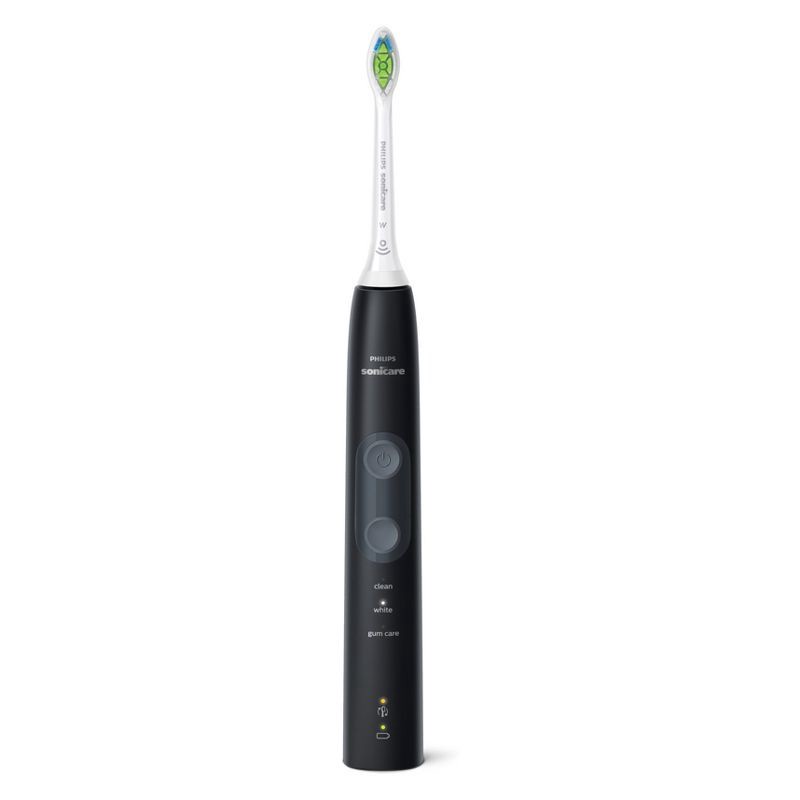 slide 3 of 7, Philips Sonicare ProtectiveClean 5100 Gum Health Rechargeable Electric Toothbrush - HX6850/60 - Black, 1 ct