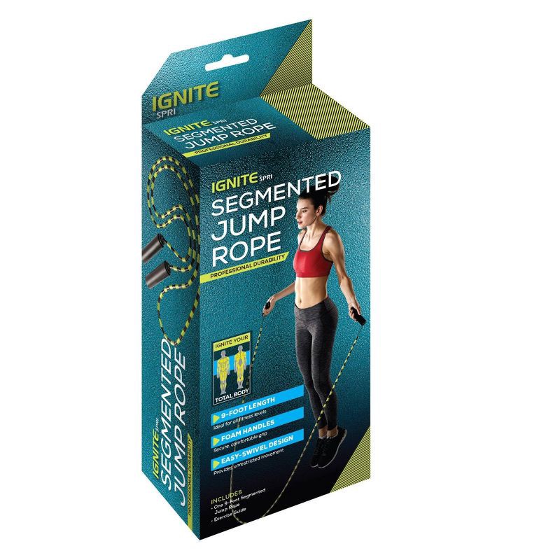 slide 4 of 4, Ignite by SPRI Segmented Jump Rope, 1 ct