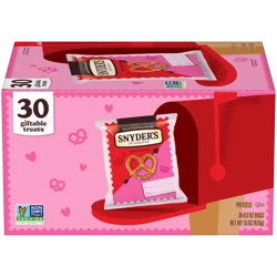 Snyder's of Hanover Valentine's Day Mini Pretzels, 30 ct, 15 oz