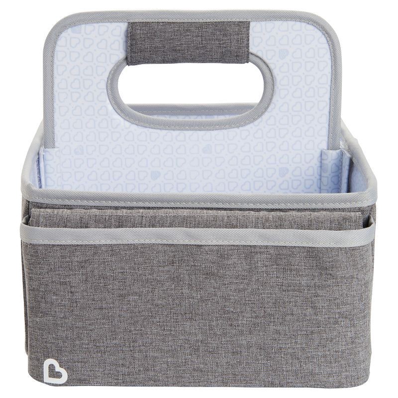 slide 3 of 6, Munchkin Portable Diaper Caddy Organizer - Gray, 1 ct