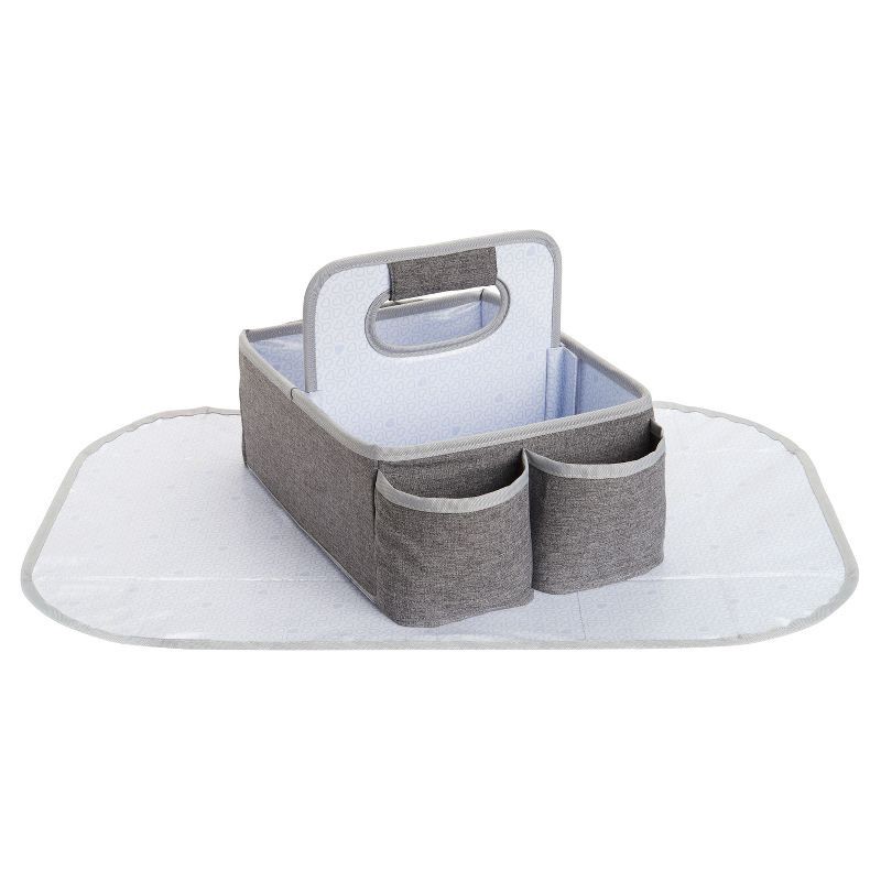 slide 1 of 6, Munchkin Portable Diaper Caddy Organizer - Gray, 1 ct