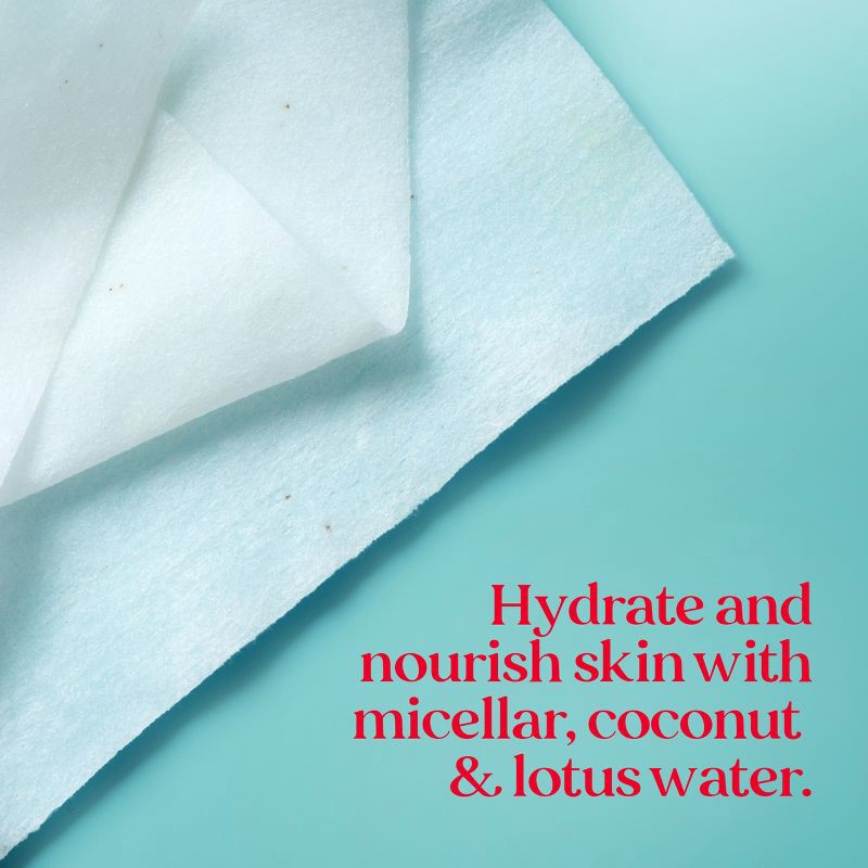 slide 8 of 22, Burt's Bees Facial Cleansing Towelettes Micellar Coconut & Lotus - Unscented - 30ct, 30 ct