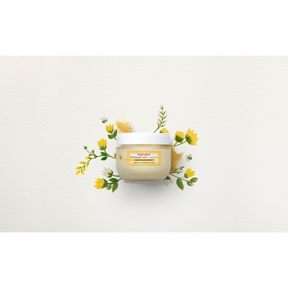 slide 2 of 7, Burt's Bees Skin Nourishment Hydrating Gel Cream for Normal To Combination Skin, 1.8 oz