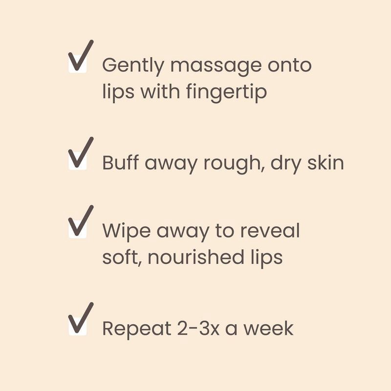 slide 3 of 8, Burt's Bees Natural Conditioning Lip Scrub with Exfoliating Honey Crystals - 0.25oz, 0.25 oz