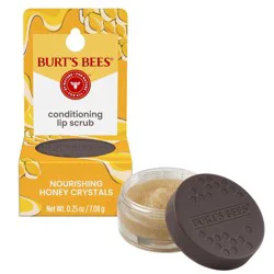 Burt's Bees Natural Conditioning Lip Scrub with Exfoliating Honey Crystals - 0.25oz