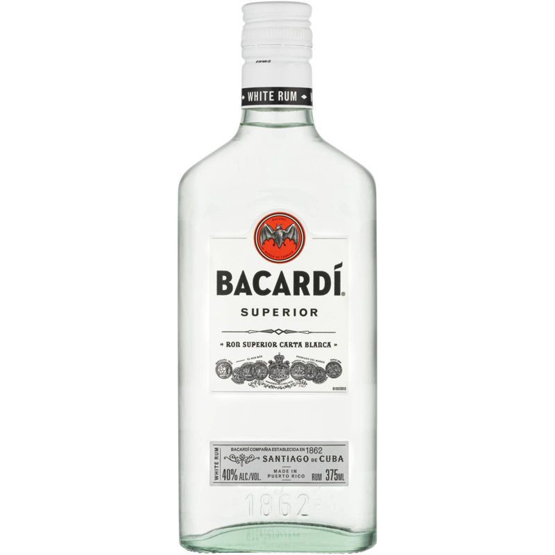 slide 1 of 7, Bacardi Superior White Rum - 375ml Bottle, 375 ml