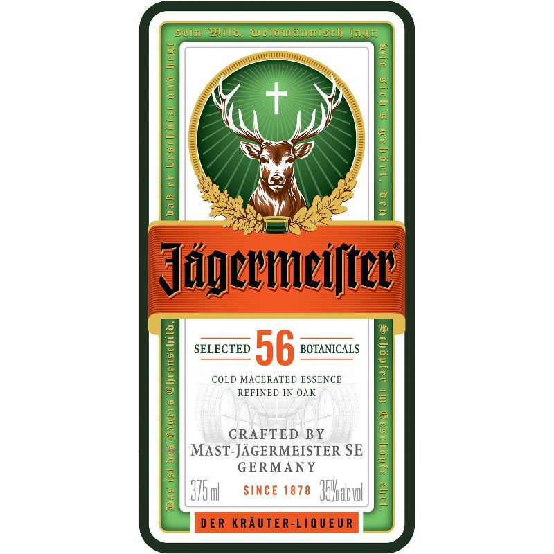 slide 2 of 3, Jagermeister Liqueur - 375ml Bottle, 375 ml