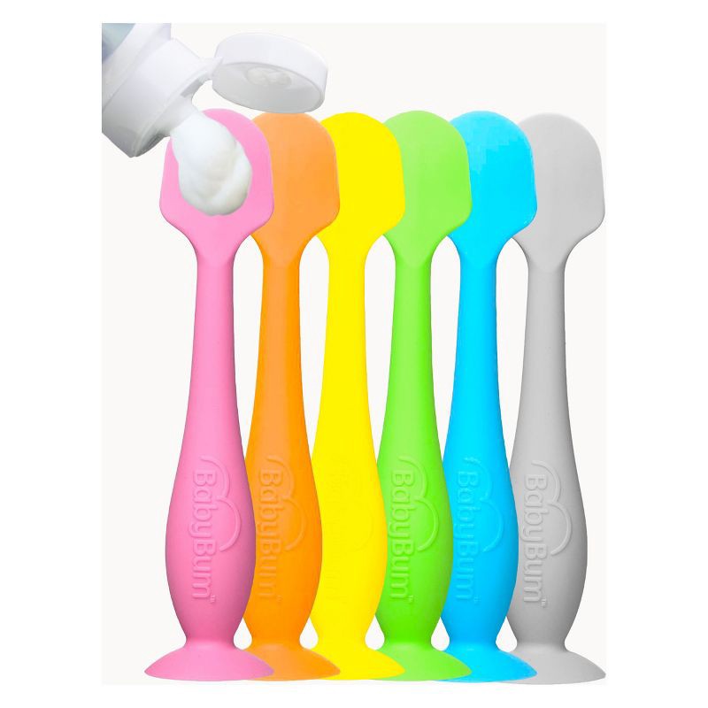 slide 3 of 5, Baby Bum Brush Diaper Cream Brush - Blue Full Size, 1 ct