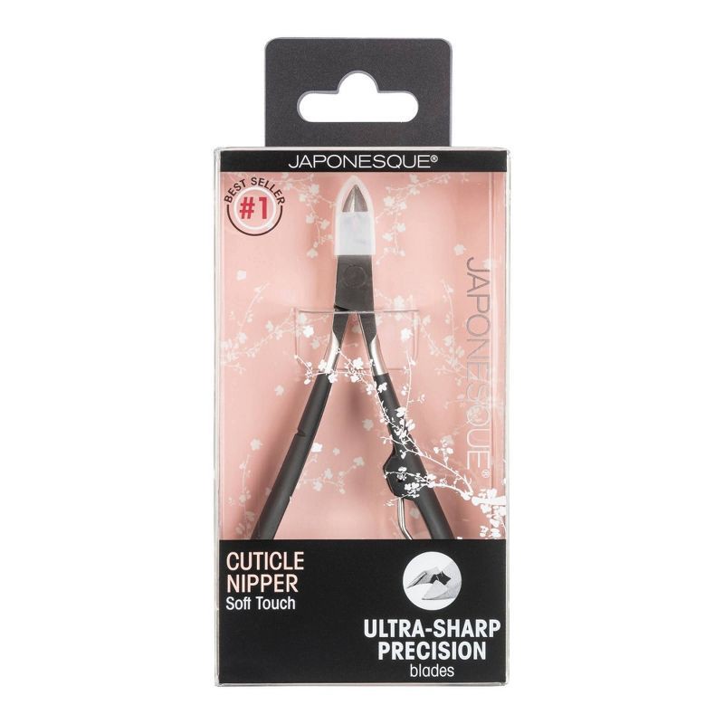 slide 3 of 7, JAPONESQUE Cuticle Nipper Soft Touch, 1 ct