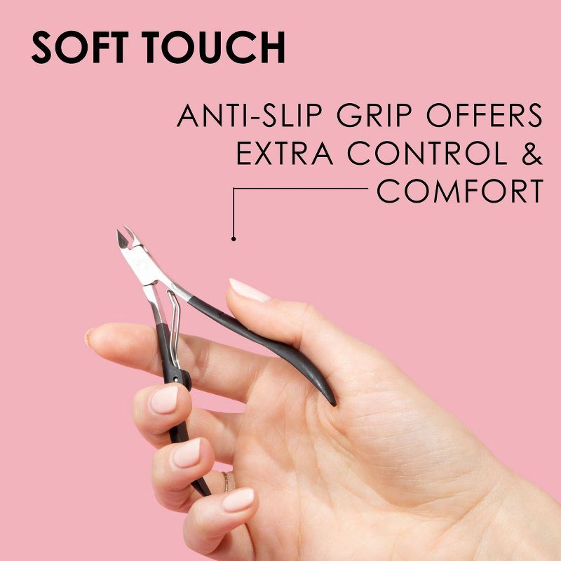 slide 5 of 11, JAPONESQUE Cuticle Nipper Soft Touch, 1 ct