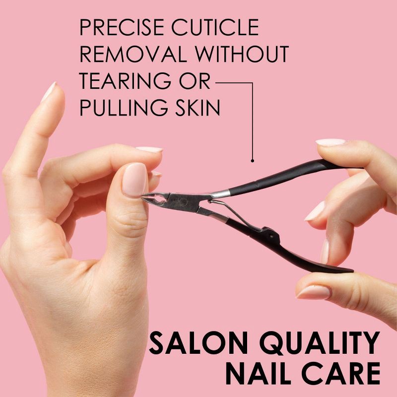 slide 7 of 11, JAPONESQUE Cuticle Nipper Soft Touch, 1 ct