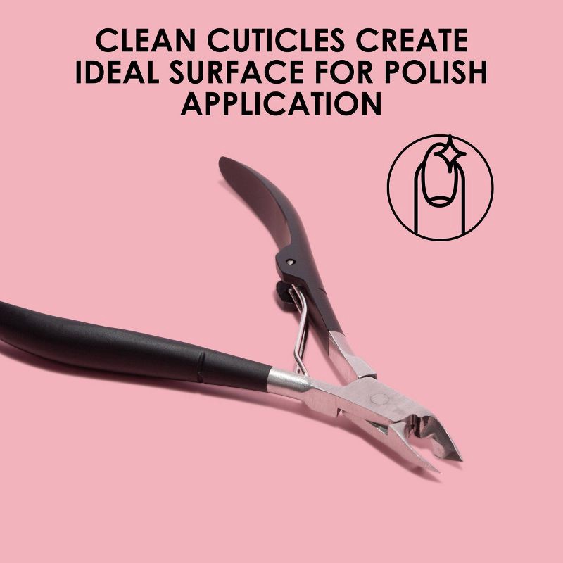 slide 8 of 11, JAPONESQUE Cuticle Nipper Soft Touch, 1 ct
