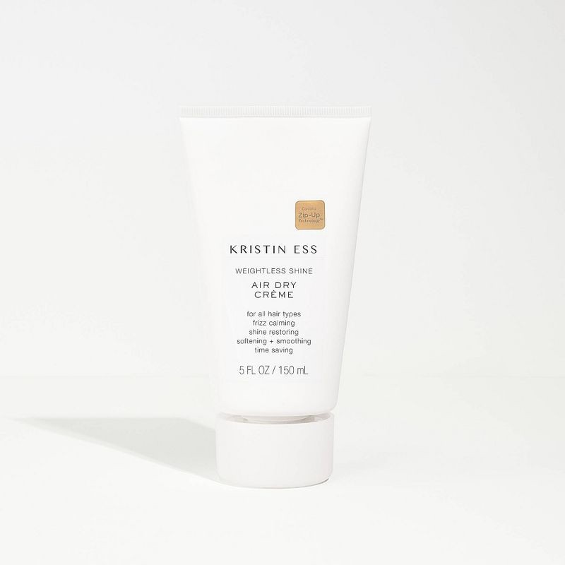 slide 6 of 7, Kristin Ess Weightless Shine Air Dry Cream for Frizz Control, Curl Definition, Texture and Blow Out Prep - 5 fl oz, 5 fl oz