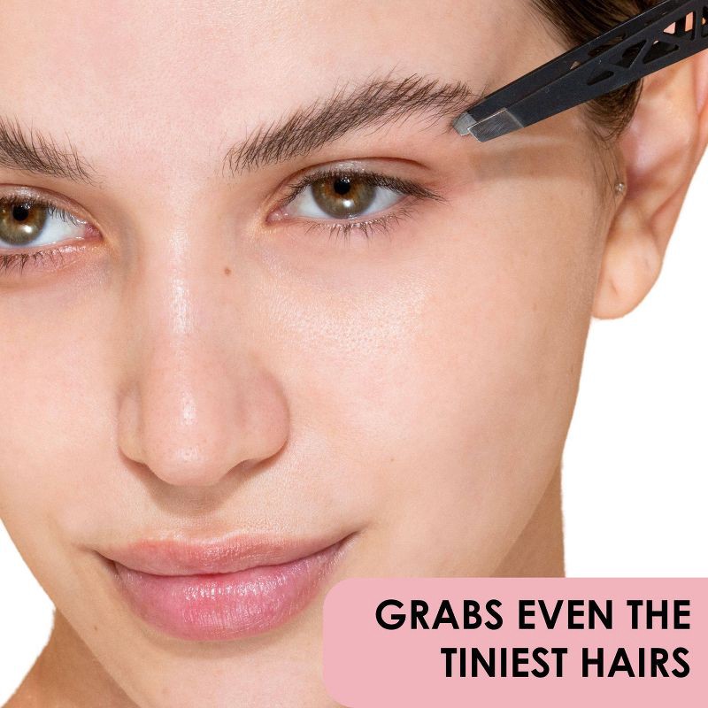 slide 7 of 10, JAPONESQUE Slant Tweezer Midnight, 1 ct