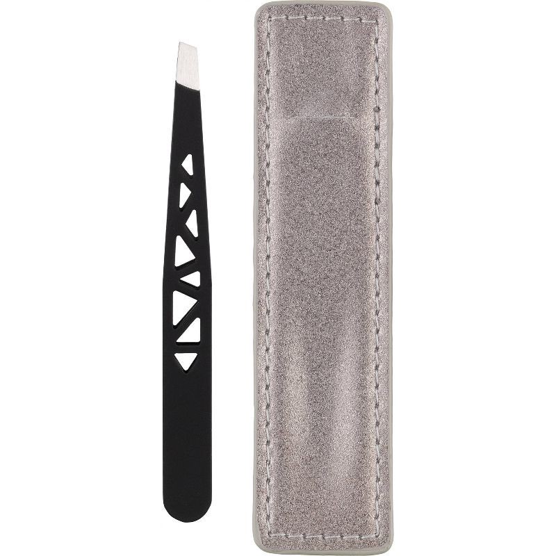 slide 1 of 10, JAPONESQUE Slant Tweezer Midnight, 1 ct