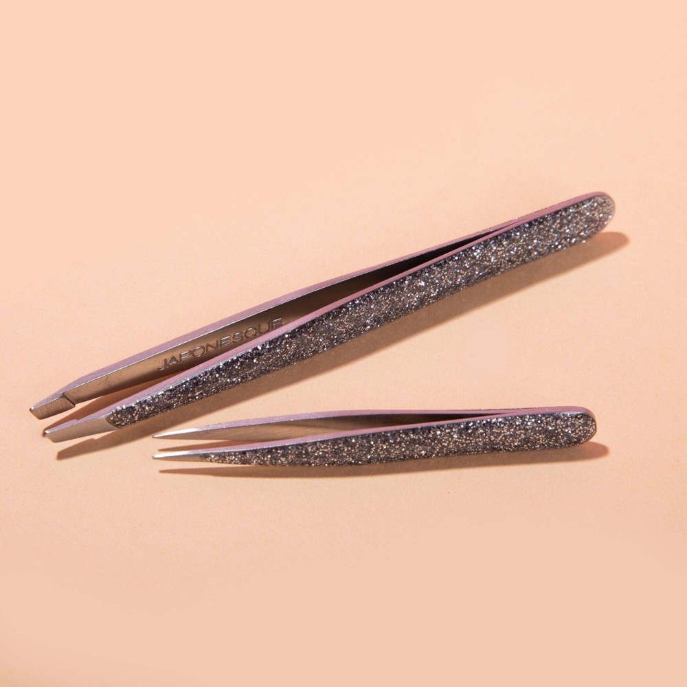 slide 2 of 9, JAPONESQUE Glamour Tweezer Duo, 1 ct